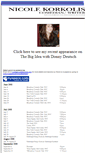 Mobile Screenshot of nicolekorkolis.com